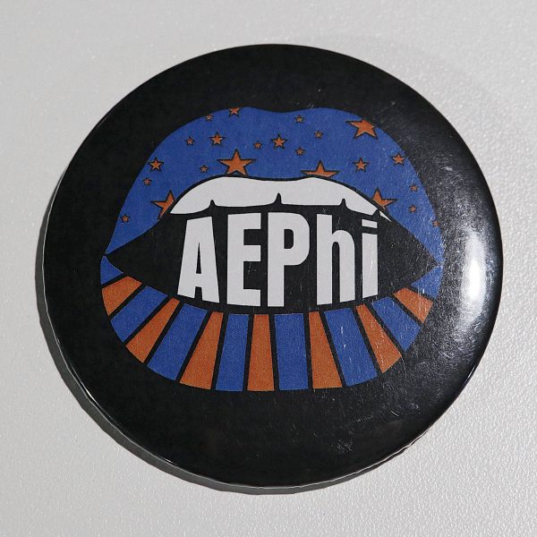 Alpha Epsilon Phi Lip Printed Button Cheap