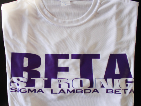 Sigma Lambda Beta Strong Dry-Fit Tee- Discontinued on Sale