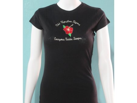 Chi Upsilon Sigma Fitted Tee Sale