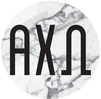 Alpha Chi Omega Marble Bumper Sticker Fashion