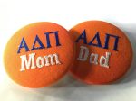 Alpha Delta Pi Mom Dad Embroidered Button For Sale