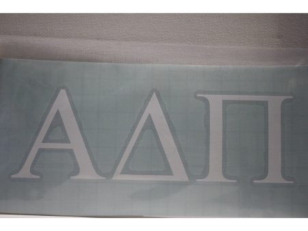 Alpha Delta Pi Vinyl Decal Online Hot Sale