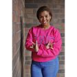 Sigma Lambda Gamma Satin Stitch Crewneck For Cheap