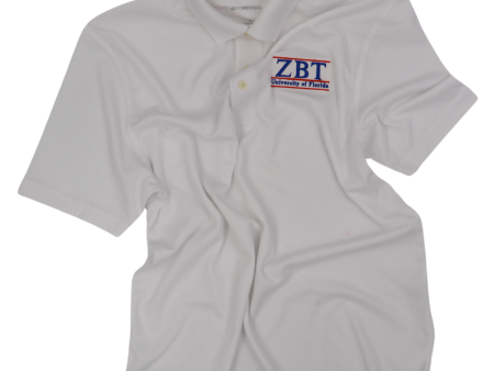 Zeta Beta Tau Dri-Mesh Polo Discount