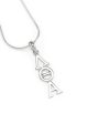 Lambda Theta Alpha Sterling Silver Lavaliere Online now