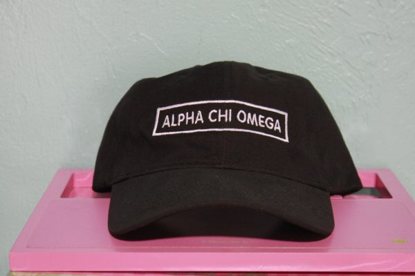 Alpha Chi Omega Rectangle Hat Fashion