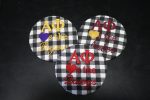 Alpha Phi  Hearts the ___  Gingham Game Day Embroidered Button Fashion