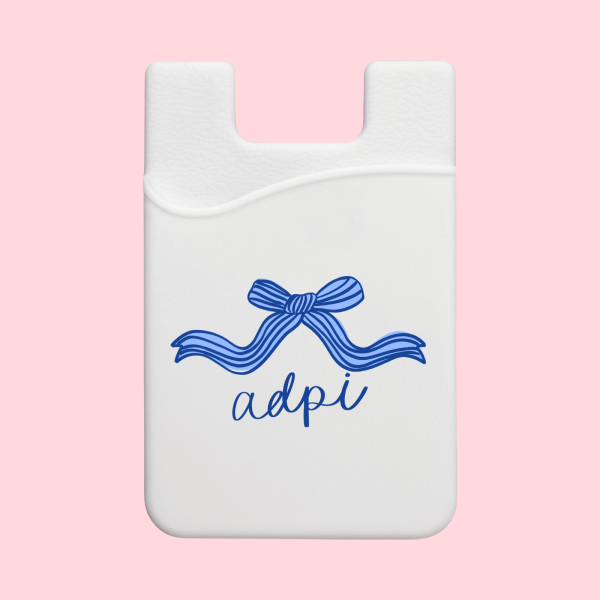 Alpha Delta Pi Bow Koala Pouch on Sale