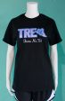 Theta Nu Xi Black Word Tee For Cheap