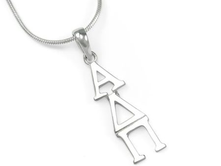 Alpha Delta Pi Sterling Silver Lavaliere For Discount