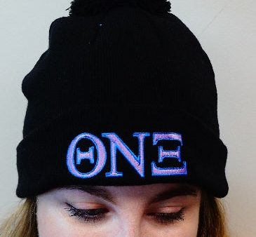 Theta Nu Xi Pom Pom Beanie Discount