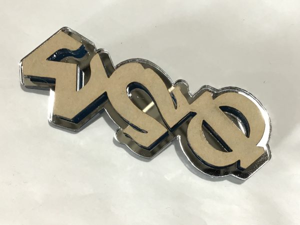 Sigma Omega Phi Acrylic Pin Hot on Sale