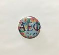 Alpha Epsilon Phi 2.25  Printed Button For Cheap