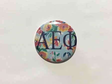 Alpha Epsilon Phi 2.25  Printed Button For Cheap