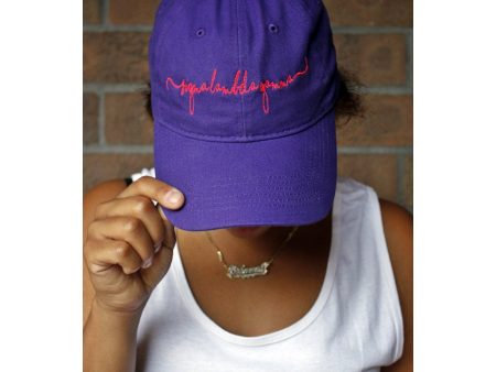 Sigma Lambda Gamma Script Hat Sale