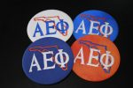 Alpha Epsilon Phi Florida Outline Game Day Embroidered Button For Cheap