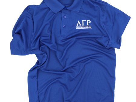 Alpha Gamma Rho Dri-Mesh Polo For Cheap