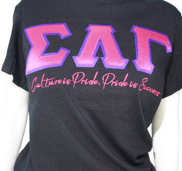 Sigma Lambda Gamma Culture is Pride Tee Cheap