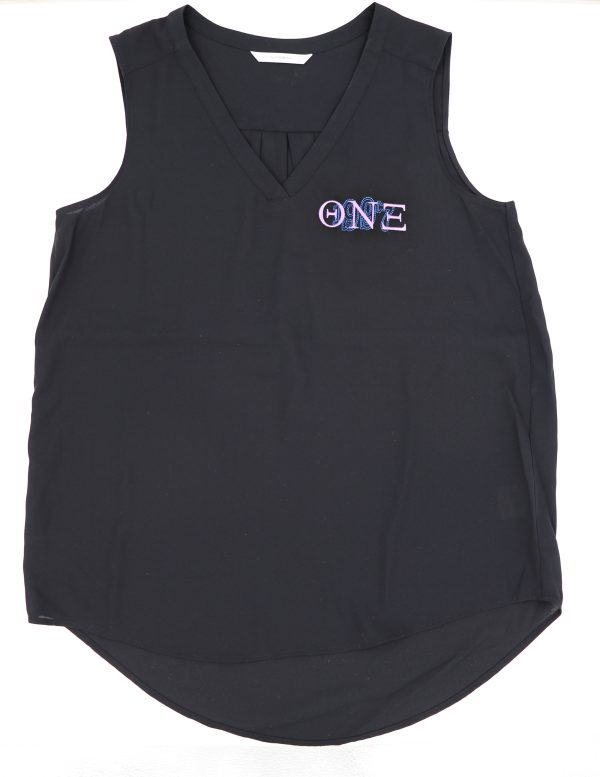 Theta Nu Xi Ladies Sleeveless Blouse - Discontinued Hot on Sale