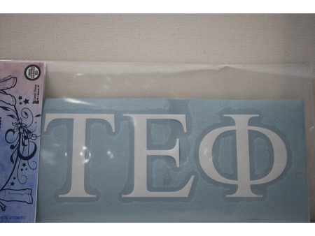 Tau Epsilon Phi Vinyl Decal Online Sale