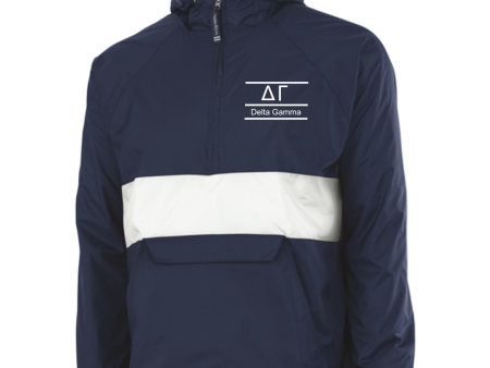 Delta Gamma Pullover Anorak Online now