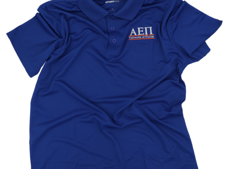 Alpha Epsilon Pi Dri-Mesh Polo Discount