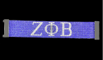 Zeta Phi Beta Austrian Crystal Bracelet With Magnet Closure Sale