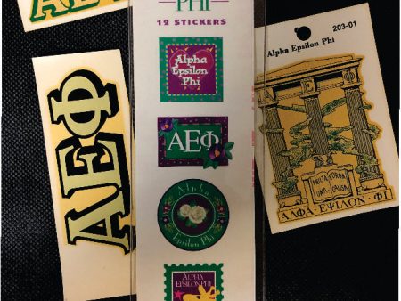 Alpha Epsilon Phi Decals - Discontinued For Sale