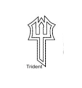 Trident Oak-Backed Symbol For Cheap