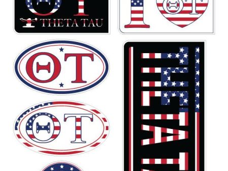 Theta Tau American Stickers Online Hot Sale