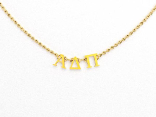 Alpha Delta Pi Phoebe Greek Necklace Online Sale