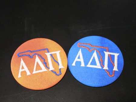 Alpha Delta Pi Florida Outline Game Day Embroidered Button Online Hot Sale