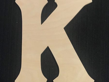 10  Letter - K Kappa Supply