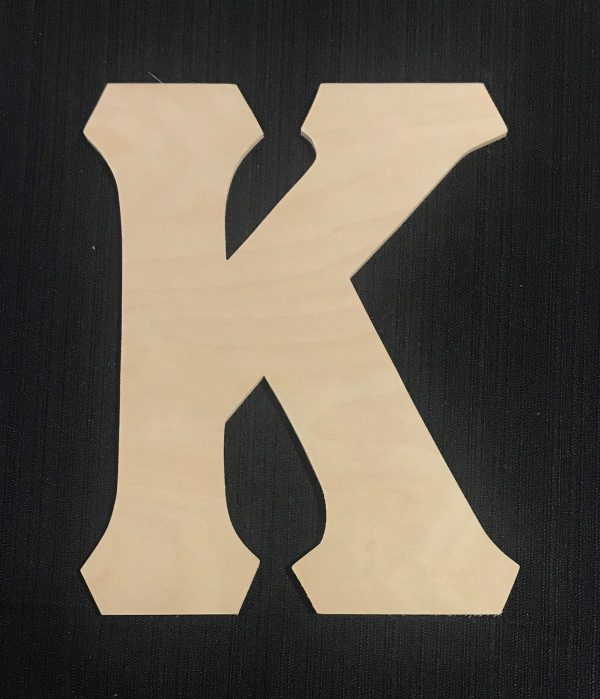 10  Letter - K Kappa Supply