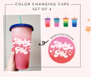 Alpha Delta Pi Color Changing Cups Hot on Sale