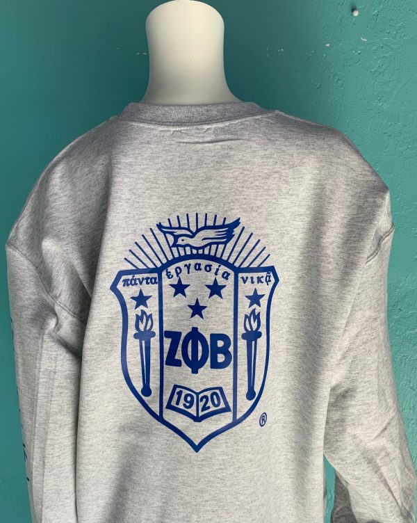 Zeta Phi Beta Specialty Crewneck or Hoodie Sweatshirt Discount