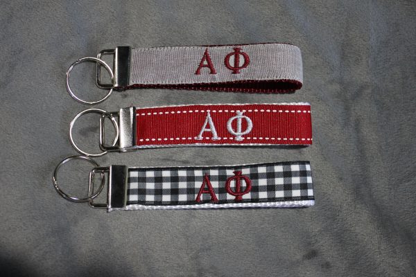 Alpha Phi FOB Keychain For Cheap