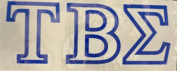 Tau Beta Sigma Vinyl Decal Fashion