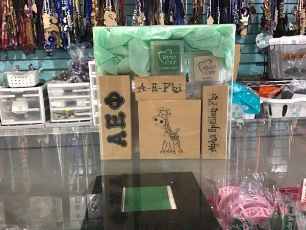 Alpha Epsilon Phi Rubber Stamp Kit Online now