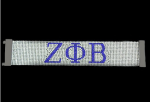 Zeta Phi Beta Austrian Crystal Bracelet With Magnet Closure Sale