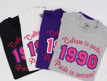 Sigma Lambda Gamma 1990  Culture is Pride, Pride is Success  Tee For Discount