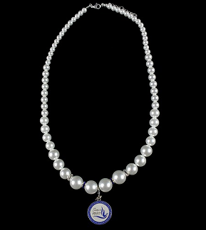 Zeta Phi Beta Pearl Necklace For Cheap