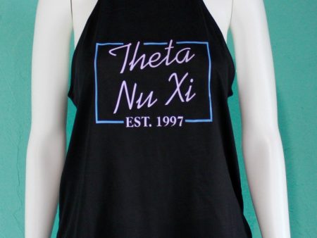 Theta Nu Xi High Neck Tank - Discontinued Supply