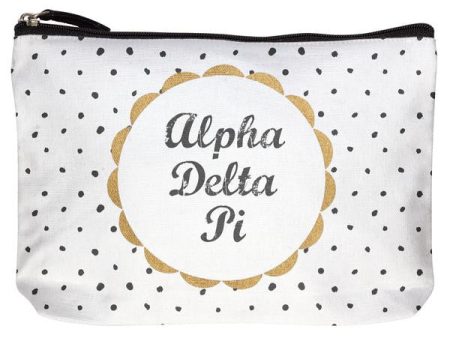 Alpha Delta Pi Cotton Makeup Bag Online