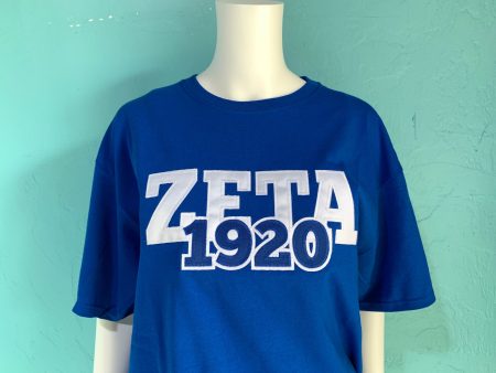 Zeta Phi Beta  Zeta  1920 Tee For Discount