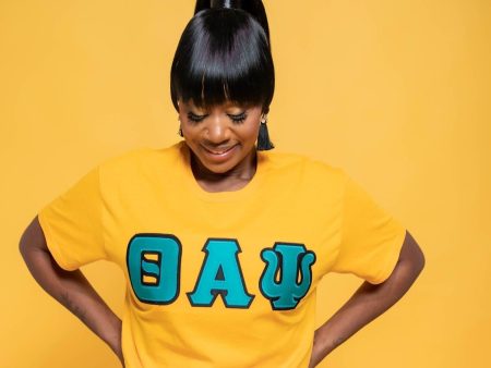 Theta Alpha Psi Greek Tee Cheap