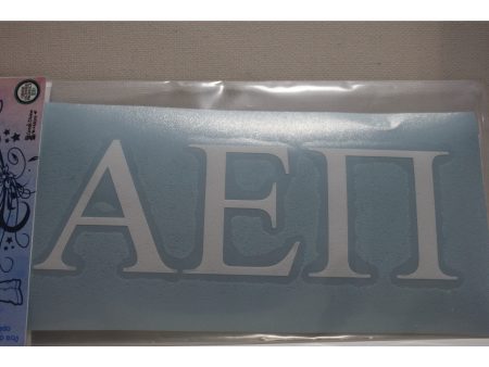 Alpha Epsilon Pi Vinyl Decal For Discount