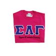 Sigma Lambda Gamma Tee with Script Online Hot Sale