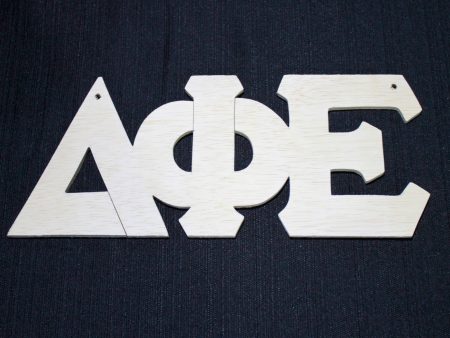 Delta Phi Epsilon Wood Door Deck Online Sale