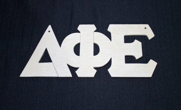 Delta Phi Epsilon Wood Door Deck Online Sale